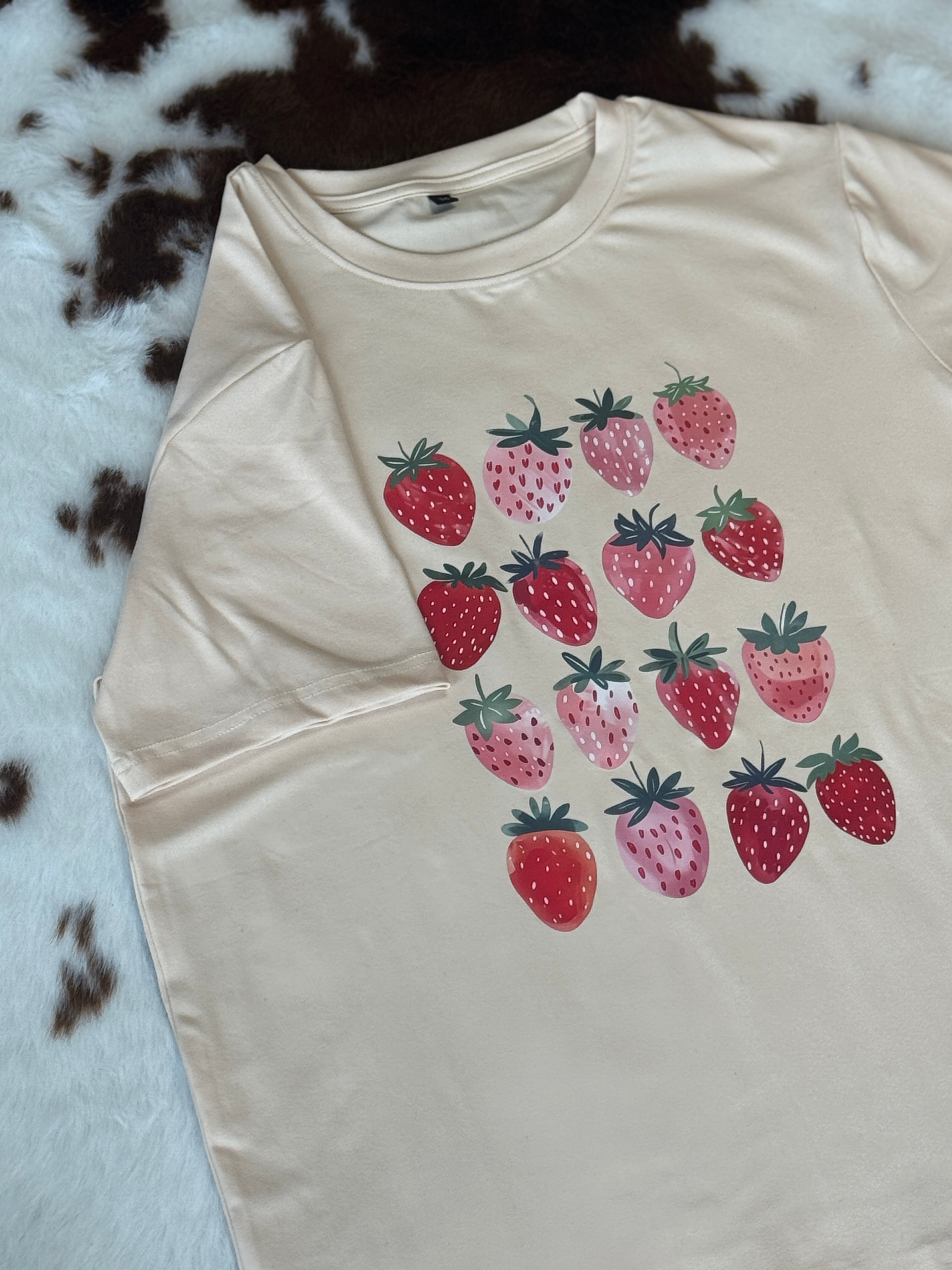 Strawberry Graphic T