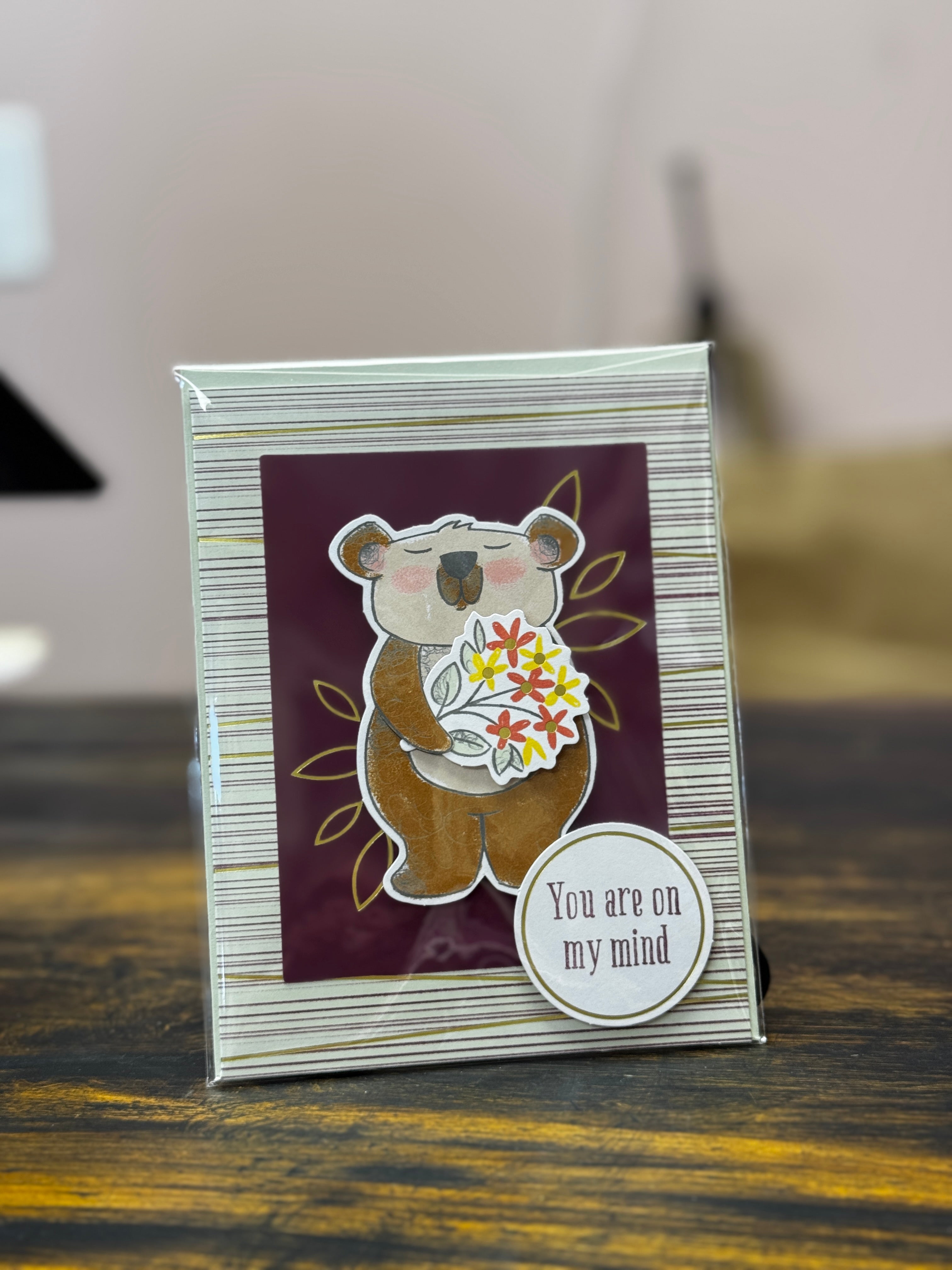 You Are On My Mind Card