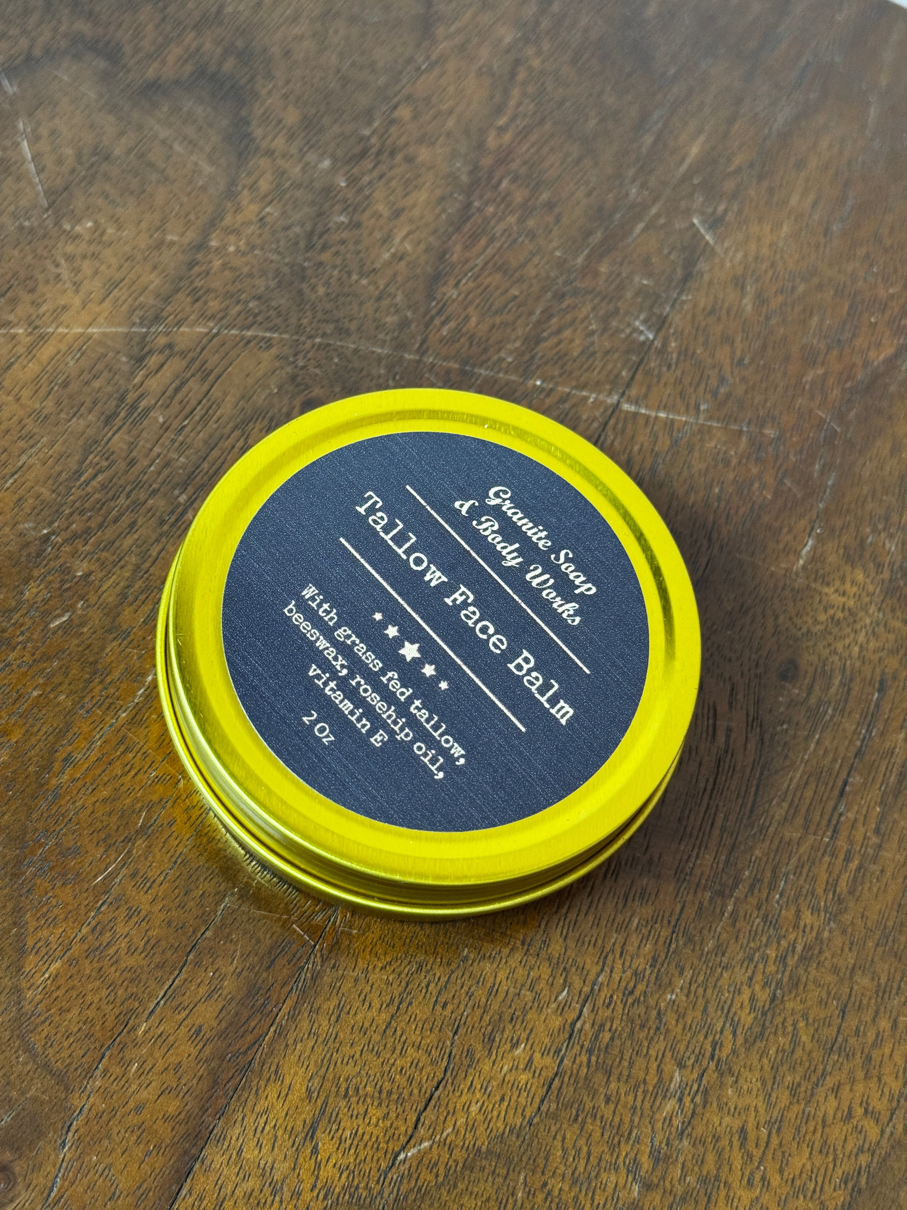 Tallow Face Balm