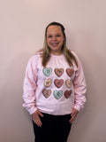 Western Candy Heart Sweatshirt