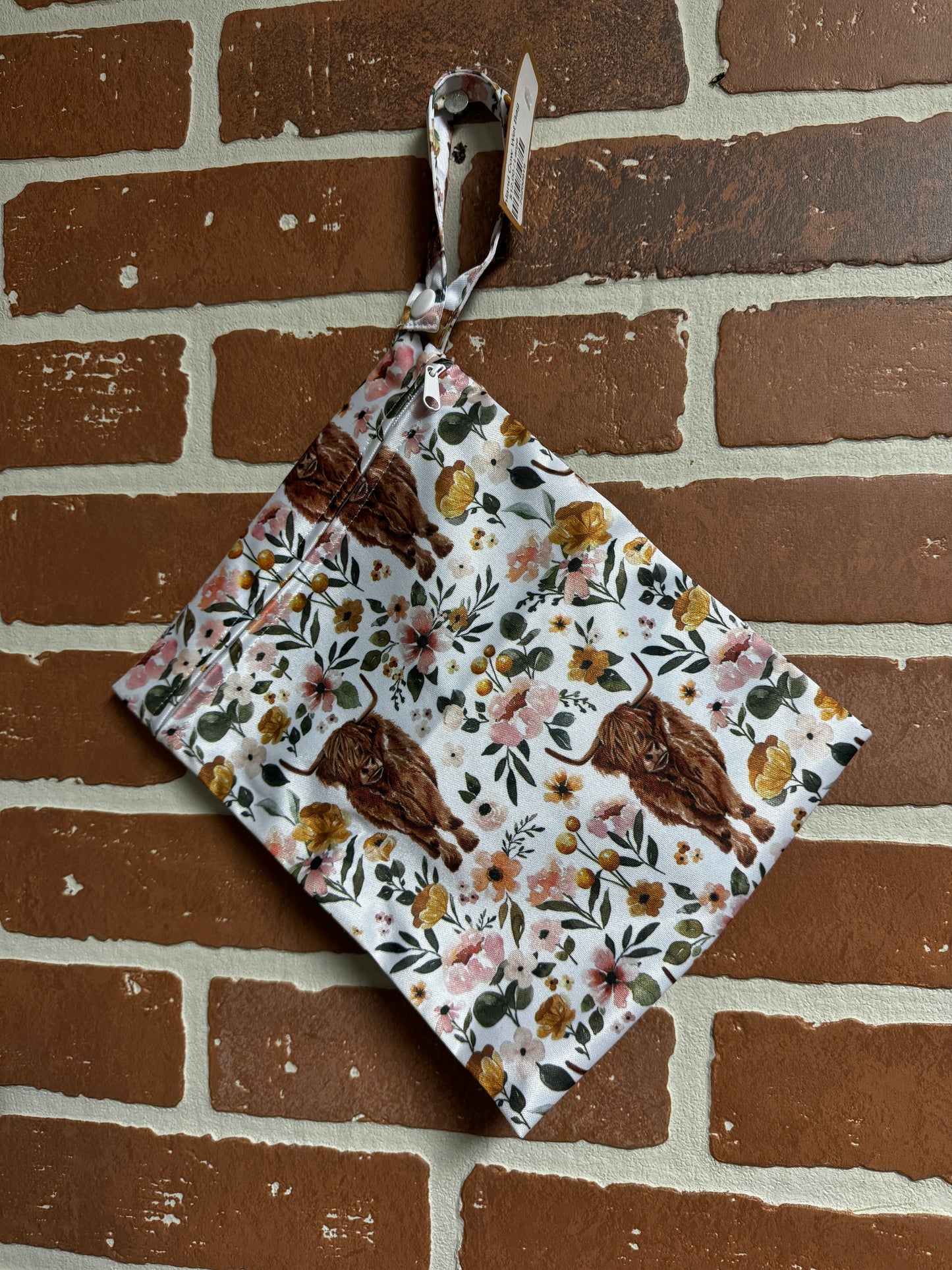 Highland Cow Wet Bag