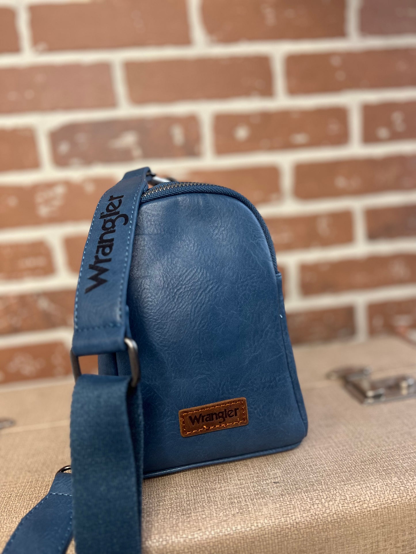 Wrangler Navy Sling Bag