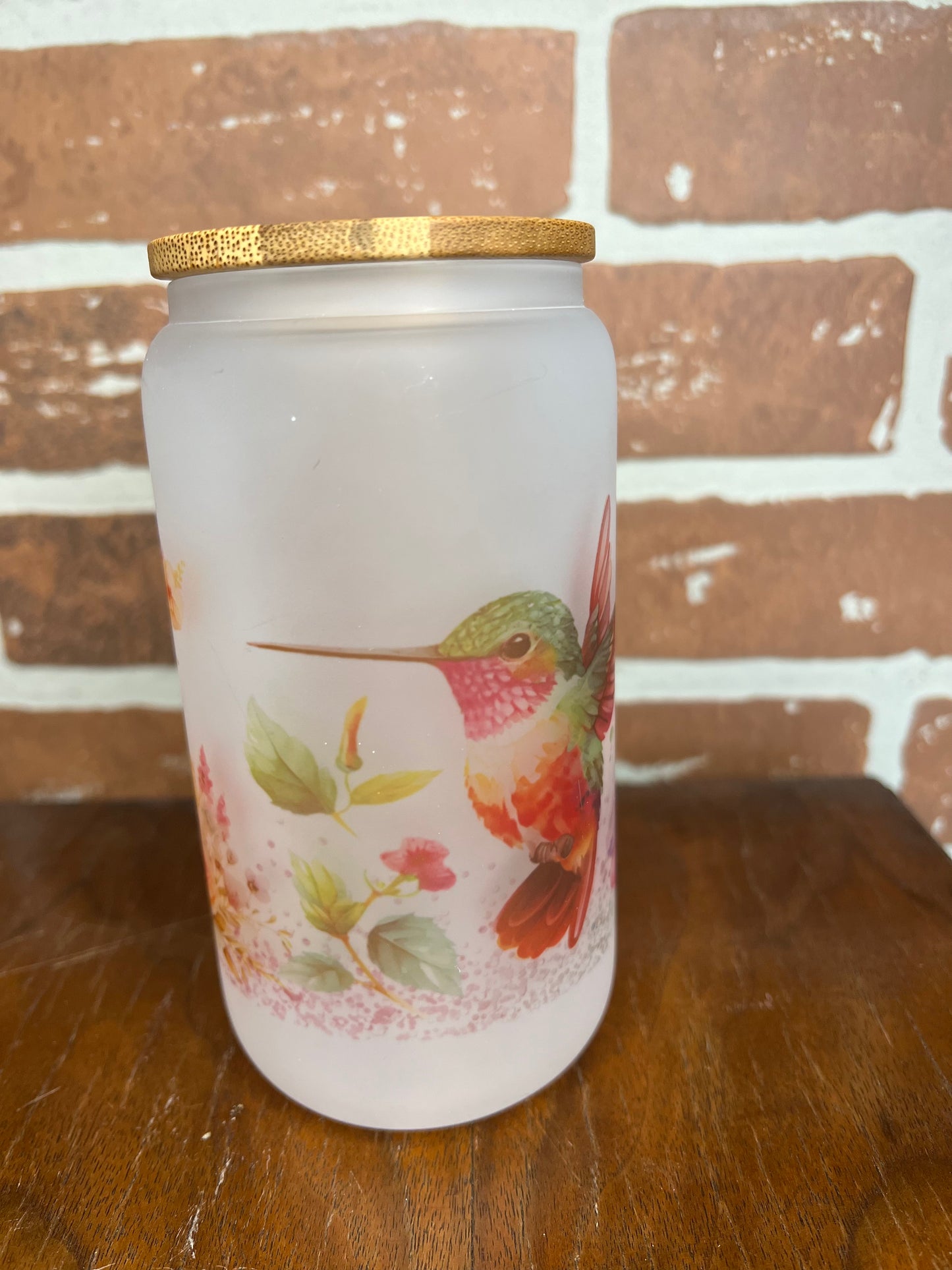 Hummingbird Dusted Cup