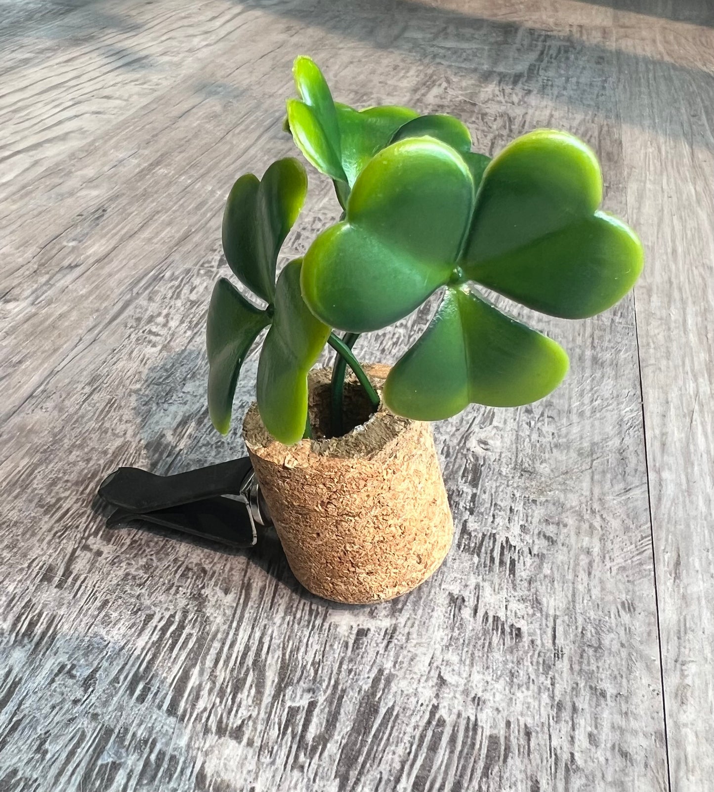 Clover Plant Car Vent Clip