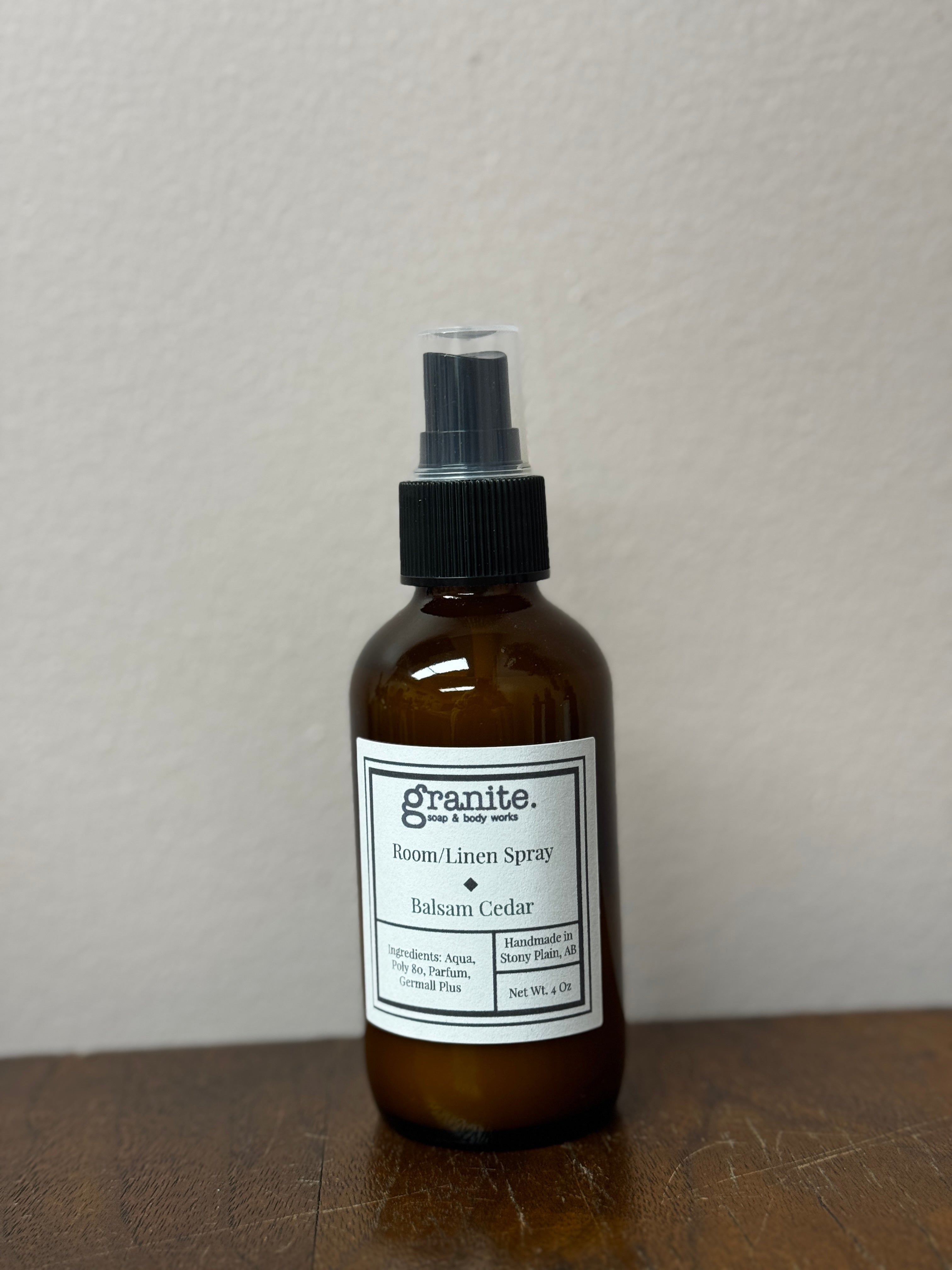 Balsam Cedar Room/Linen Spray