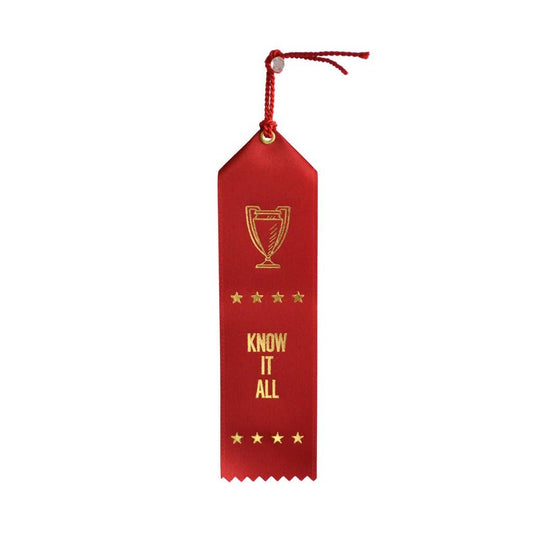 Know It All Ribbon