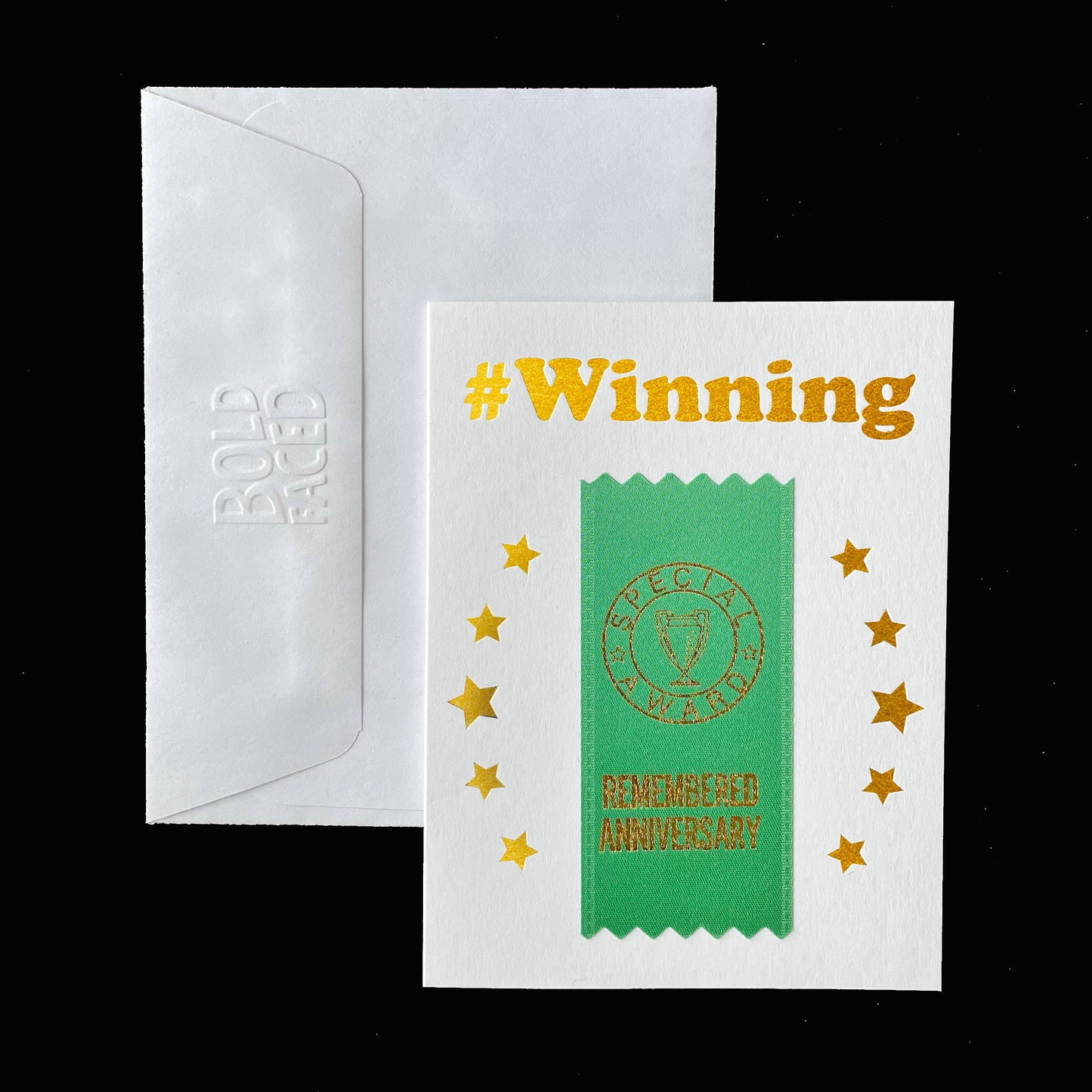 Remembered Anniversary Ribbon Card