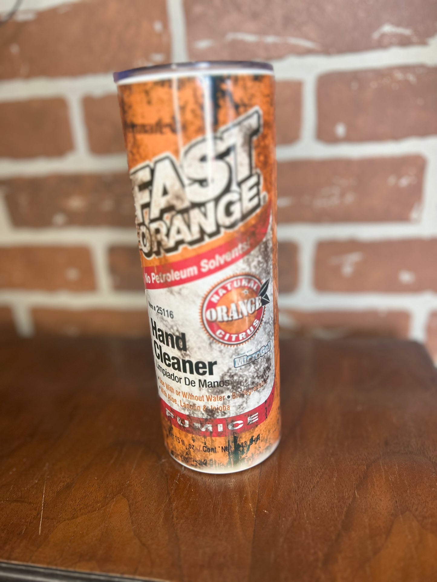 Fast Orange Tumbler